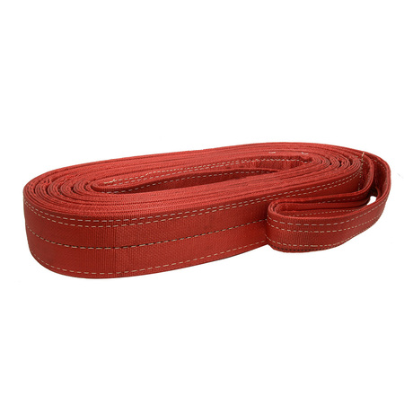 URREA Polyester slings, 19.68 ft L, Red EP226